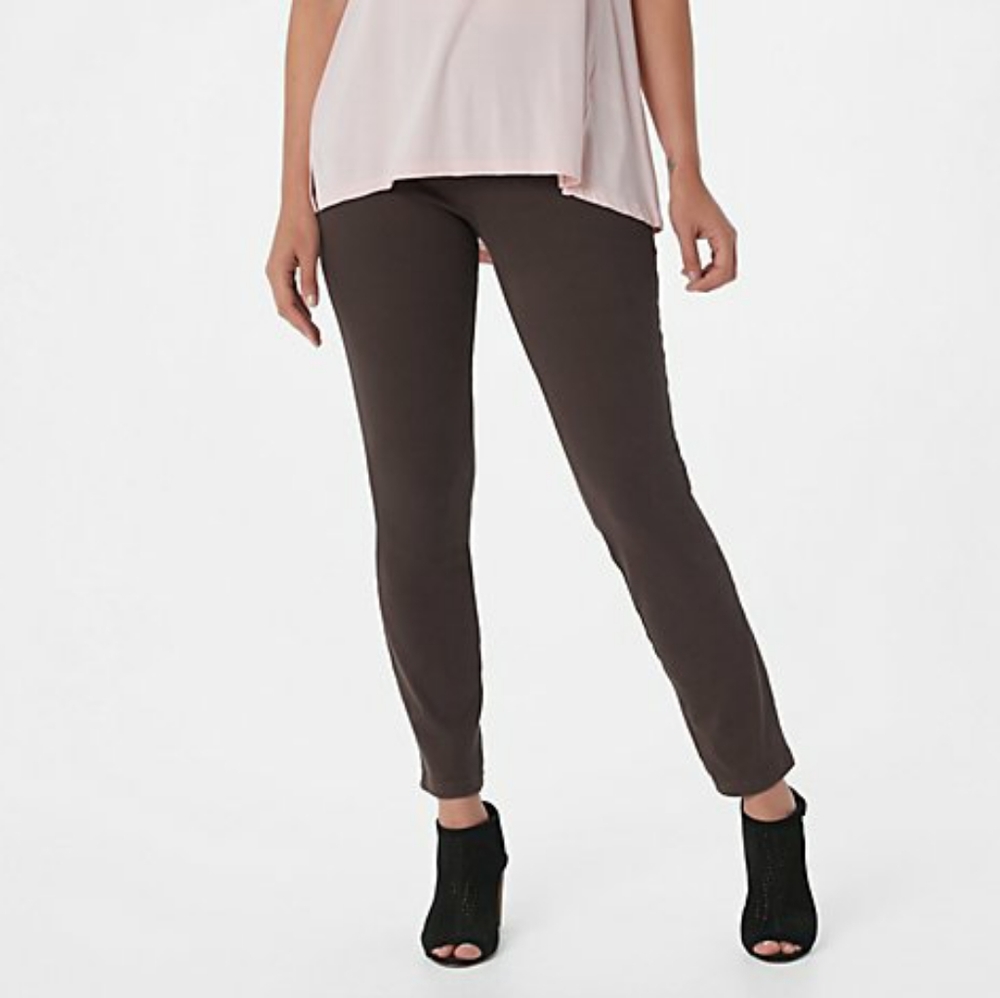 Women with Control tummy control stretch denim jea